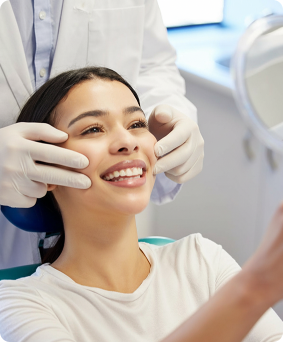 Cosmetic Dentistry Cambridge veneer treatment improving a patient's smile.